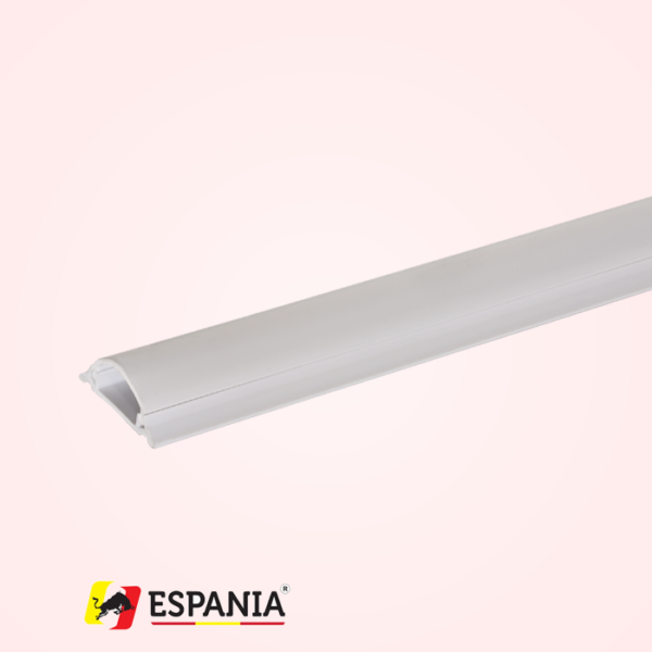 PVC Floor Trunking White 50X15